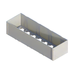 Render of MODULITH 115 Gridfinity Decor Drawer - 4W-1.5H